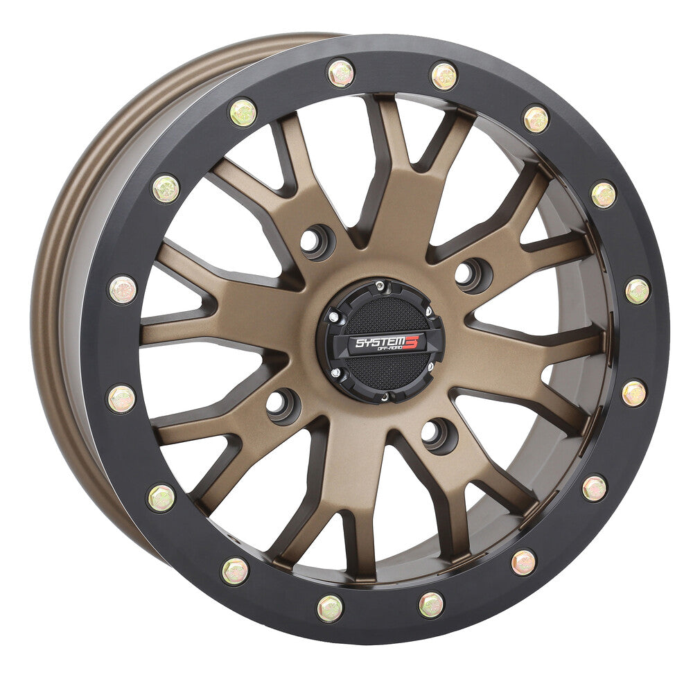 System 3 SB-4 Beadlock Wheel Bronze