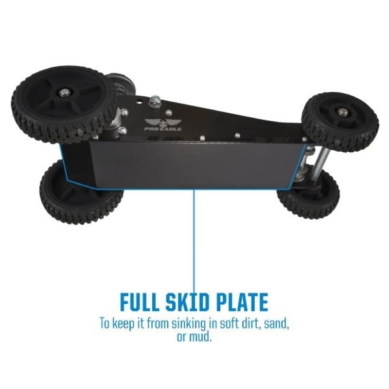 Pro Eagle 1.5 Ton Big Wheel Off Road Jack - Talon