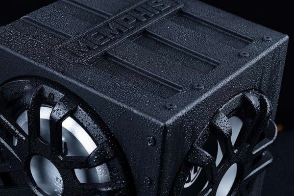 Memphis Audio 10" Marine Amplified Subwoofer Enclosure w/Dual Passive