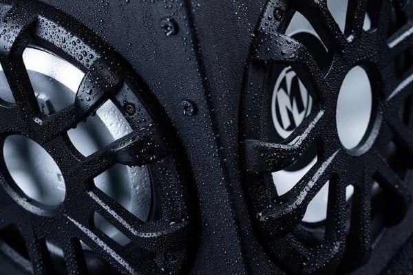 Memphis Audio 10" Marine Amplified Subwoofer Enclosure w/Dual Passive