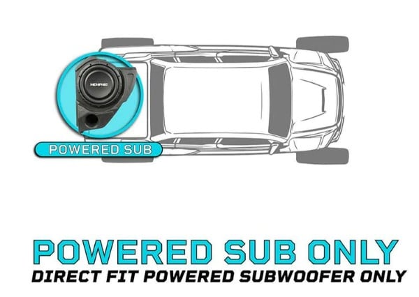 Memphis Audio Can-Am Maverick X3 Powered Subwoofer