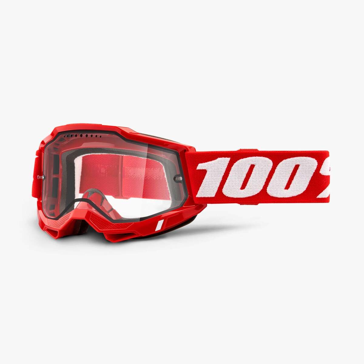100% Accuri 2 Enduro MTB Goggles - Neon Red