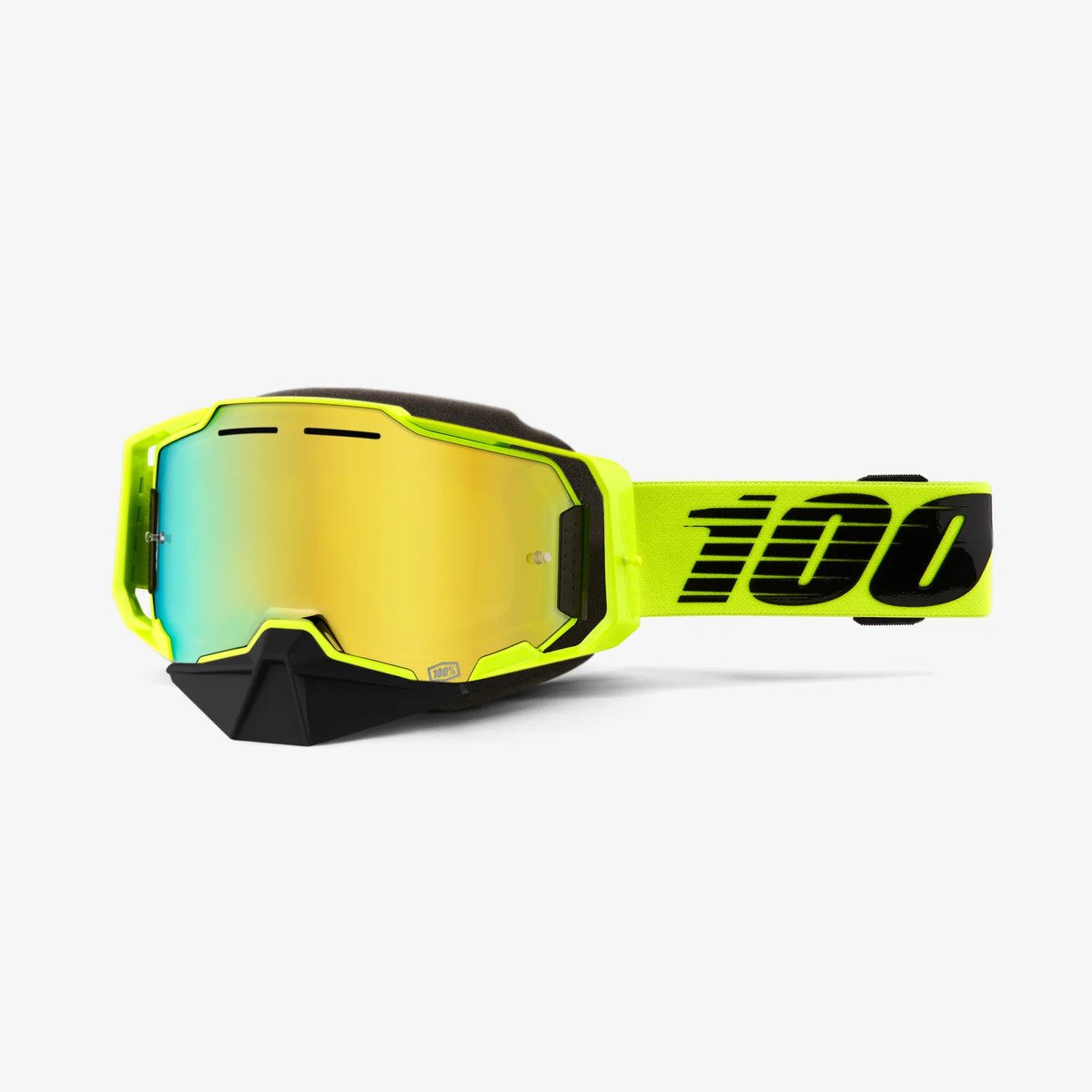100% Armega Snow Goggles - Nuclear Citrus