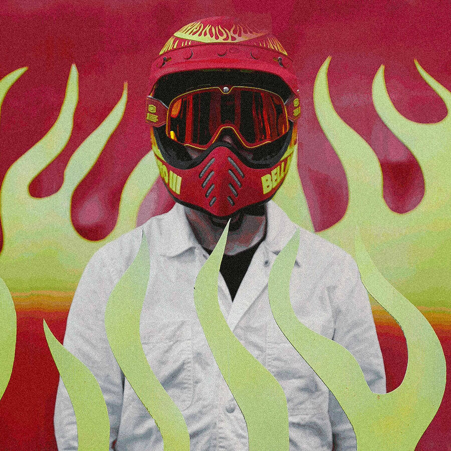 100% Barstow Goggles - Death Spray - Red Mirror Lens