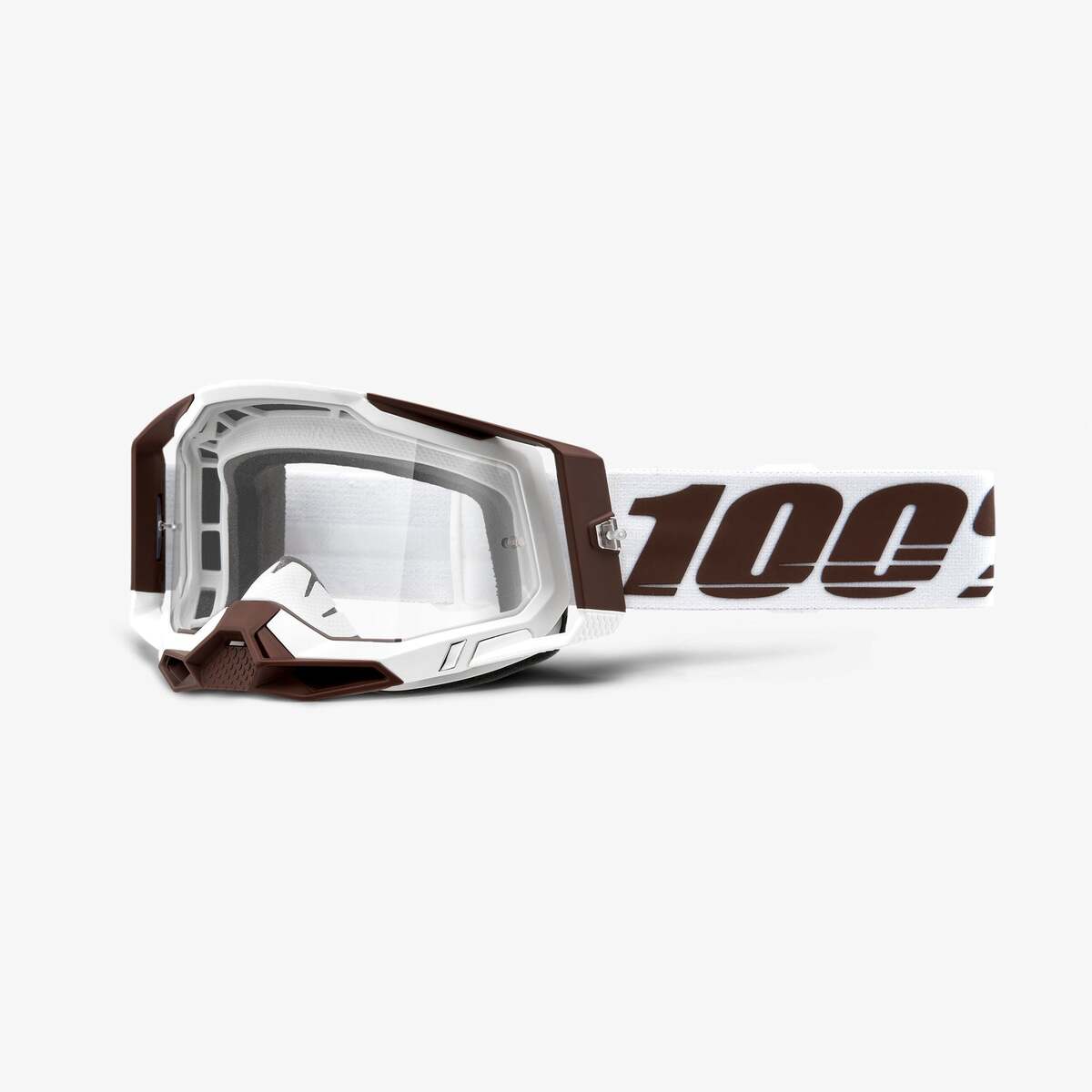 100% Racecraft 2 Goggles - Snowbird - Clear Lens