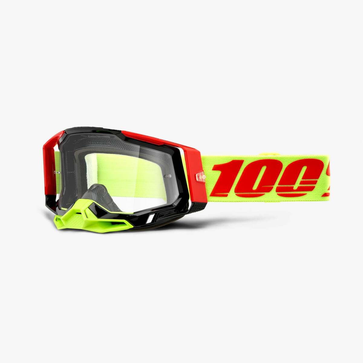 100% Racecraft 2 Goggles - Wiz - Clear Lens