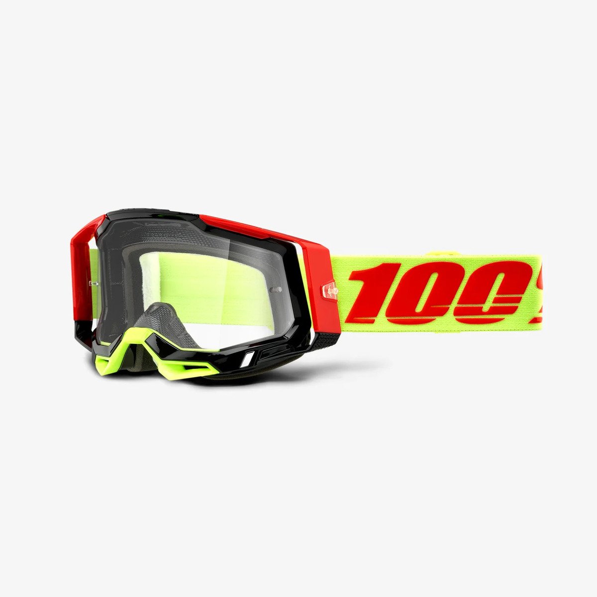 100% Racecraft 2 Goggles - Wiz - Clear Lens