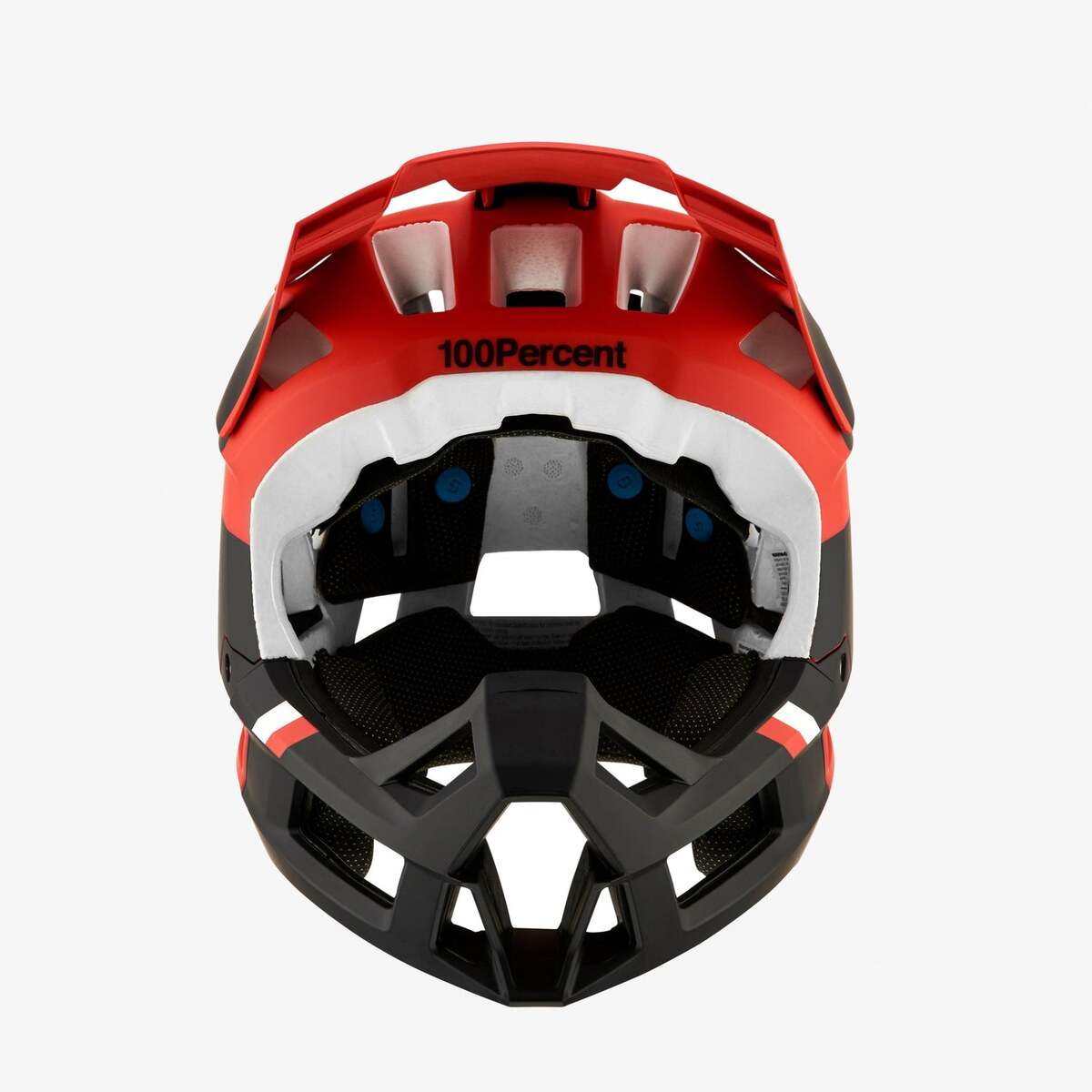 100% Trajecta Helmet with Fidlock - Cargo - Fluo Red