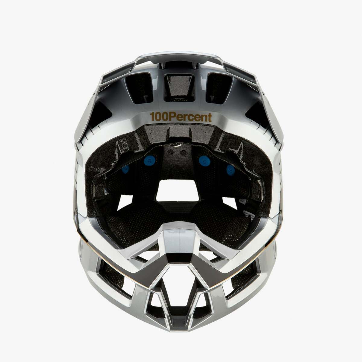 100% Trajecta Helmet with Fidlock - Ranelagh Silver