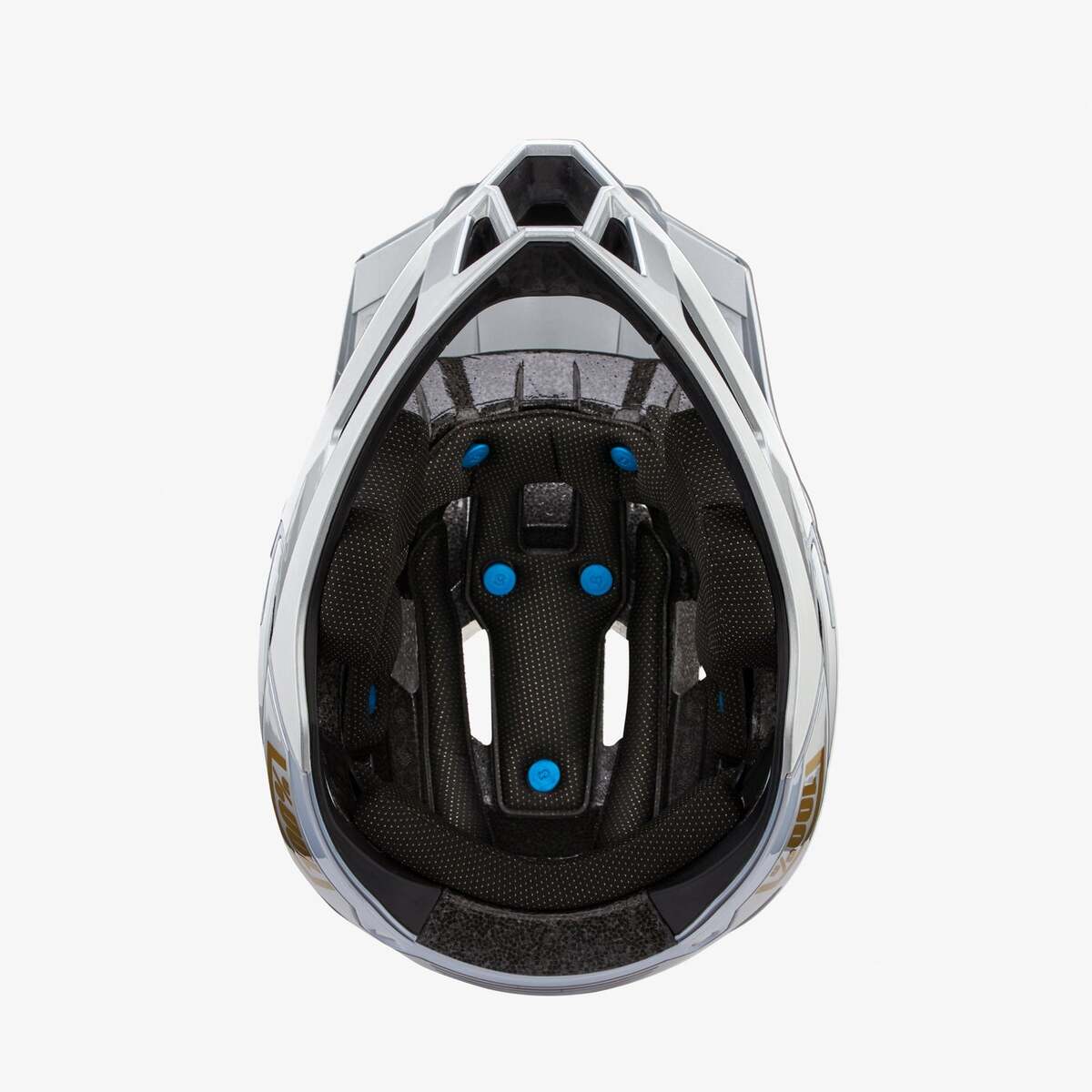 100% Trajecta Helmet with Fidlock - Ranelagh Silver