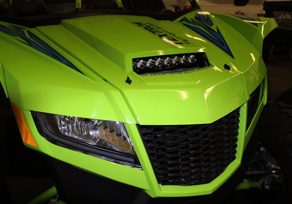 Baja Designs Arctic Cat/Textron S8 10" Grille Mount Light Bar Kit W/Facia