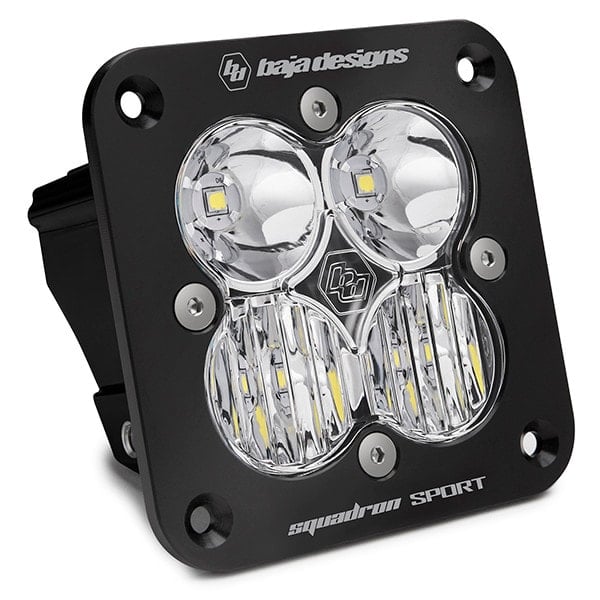 Baja Designs Squadron Sport Flush Mount LED Auxiliary Light Pod