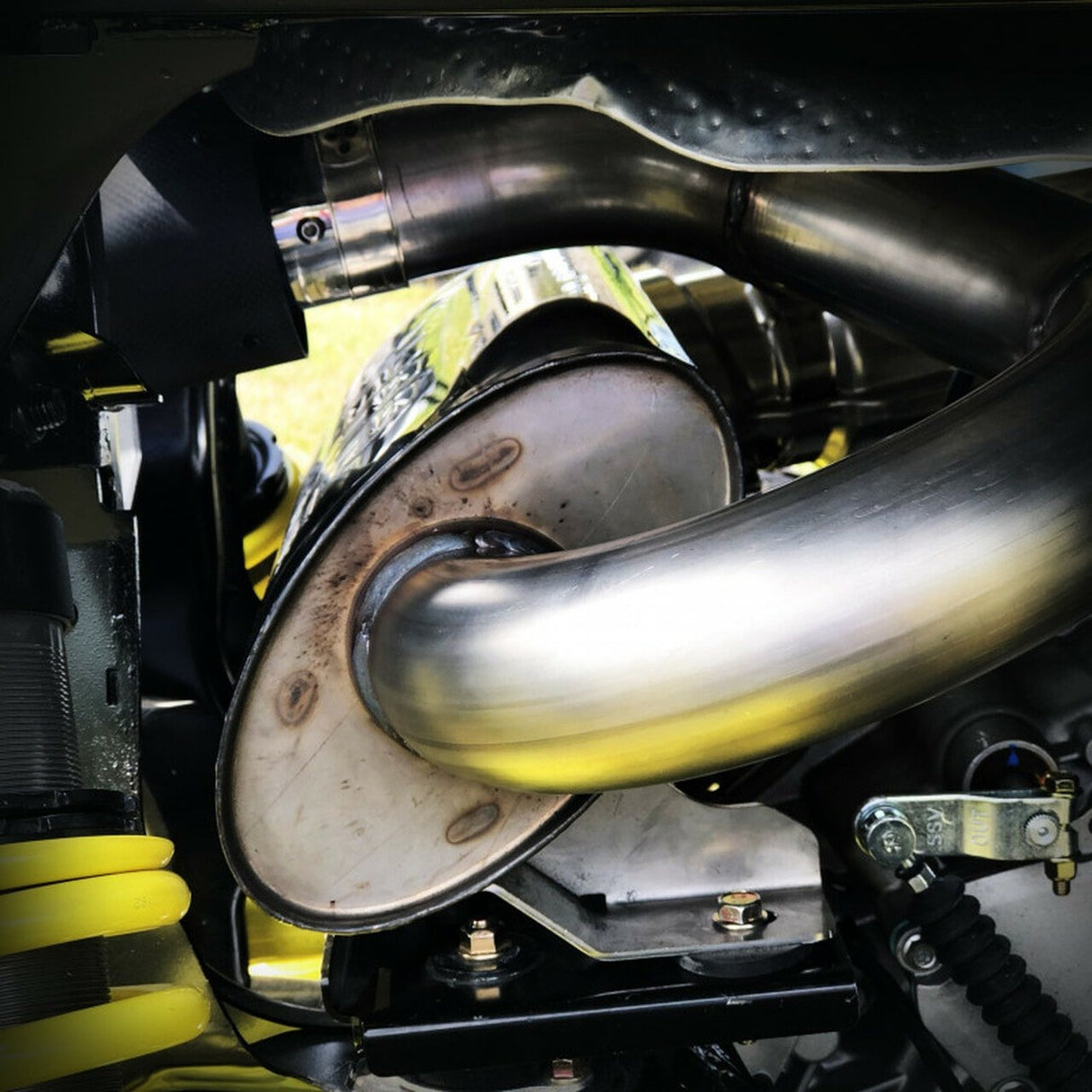 MBRP Single Slip-on Muffler For 2018-21 Can-Am Maverick Sport 1000R