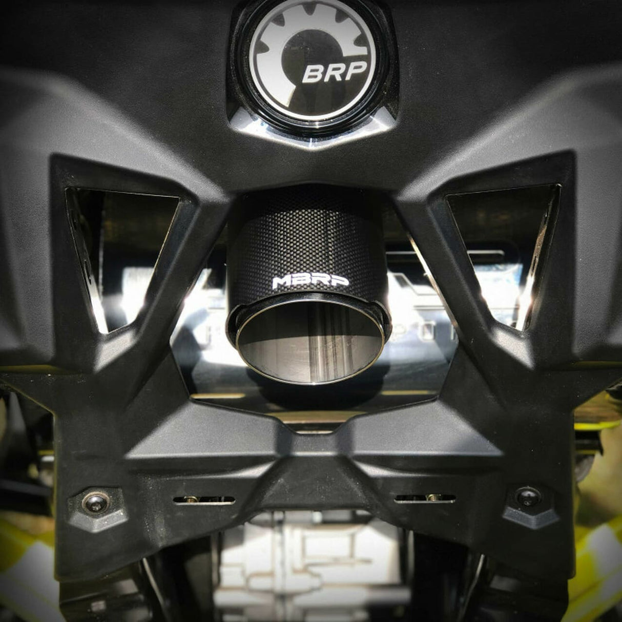 MBRP Single Slip-on Muffler For 2018-21 Can-Am Maverick Sport 1000R