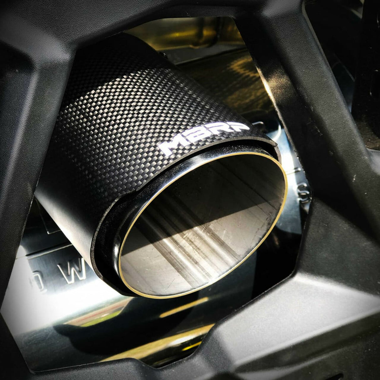 MBRP Single Slip-on Muffler For 2018-21 Can-Am Maverick Sport 1000R