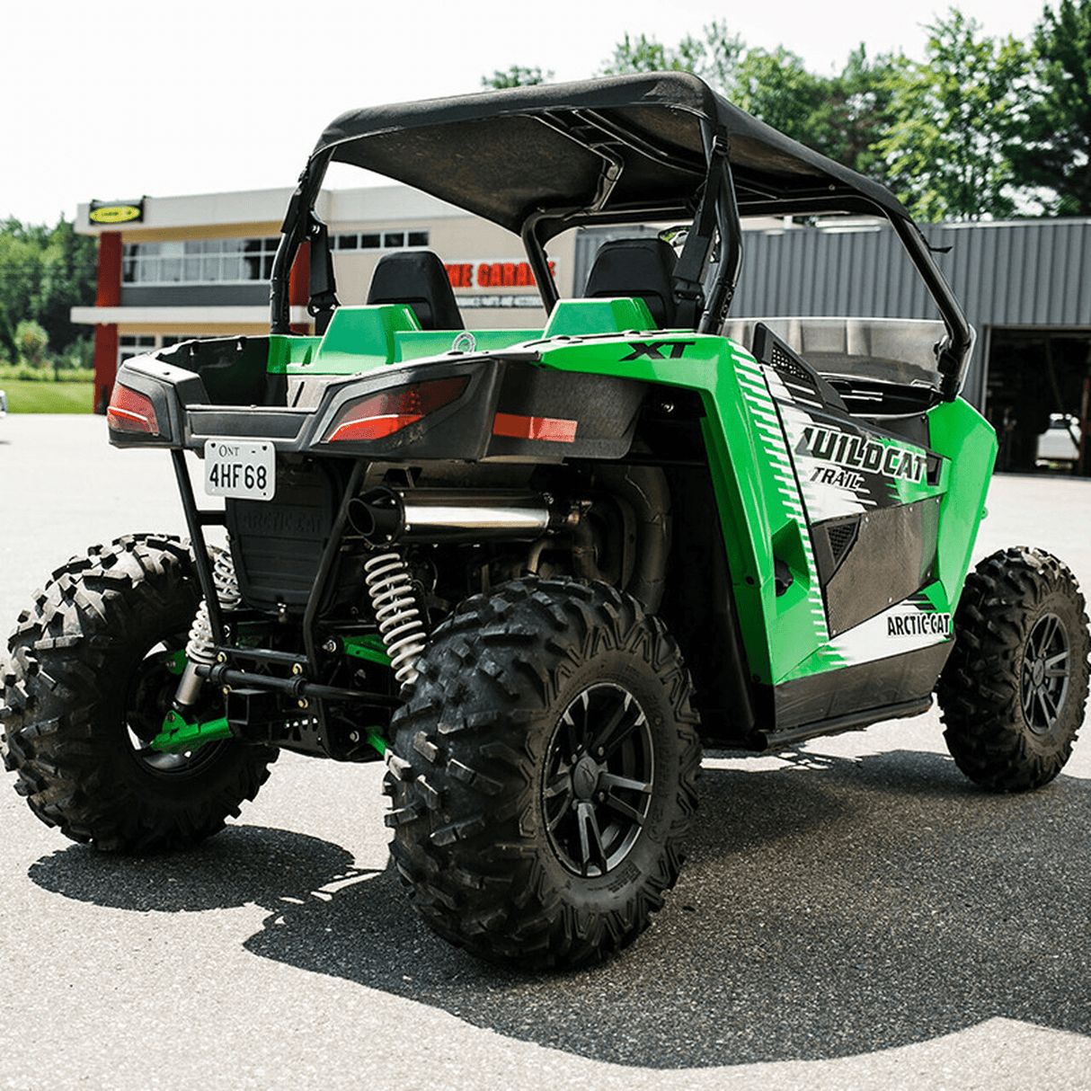 MBRP Single Slip-on Performance Series Arctic Cat WildCat Trail 2014-2020