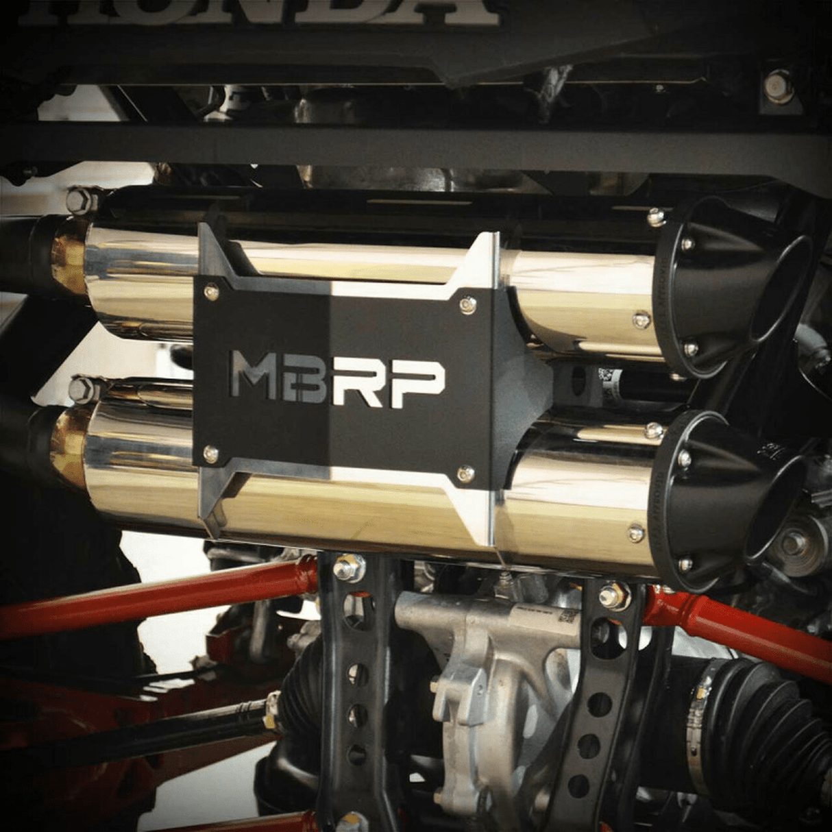 MBRP Stacked Dual Slip-on Performance Series Honda Talon 1000 2019-2022