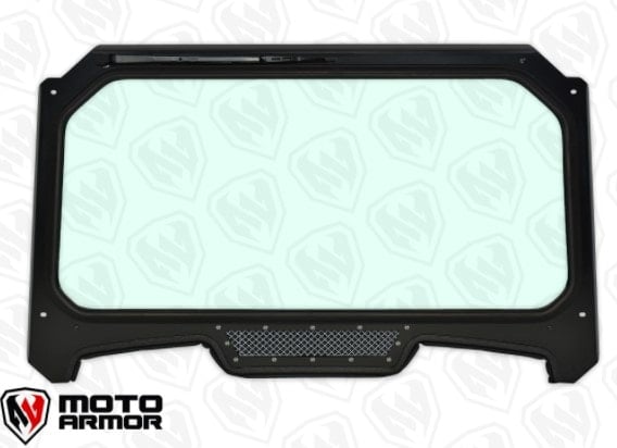 Moto Armor Full Glass Windshield - Polaris XP 1000, Turbo 2019+