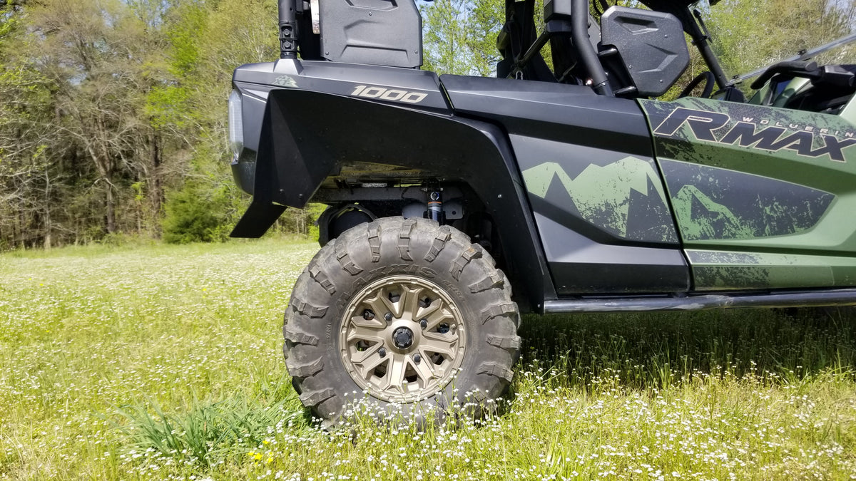 Trail Armor '21-'24 Yamaha Wolverine RMAX 4 Compact Mud Flap Fender Extensions