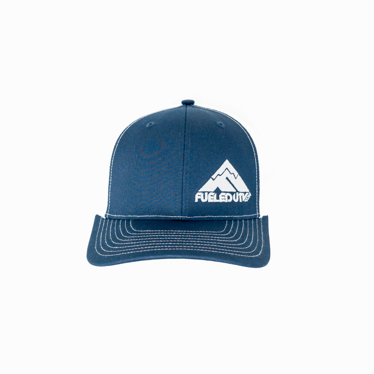 Fueled UTV Snapback Trucker Cap - Navy/White
