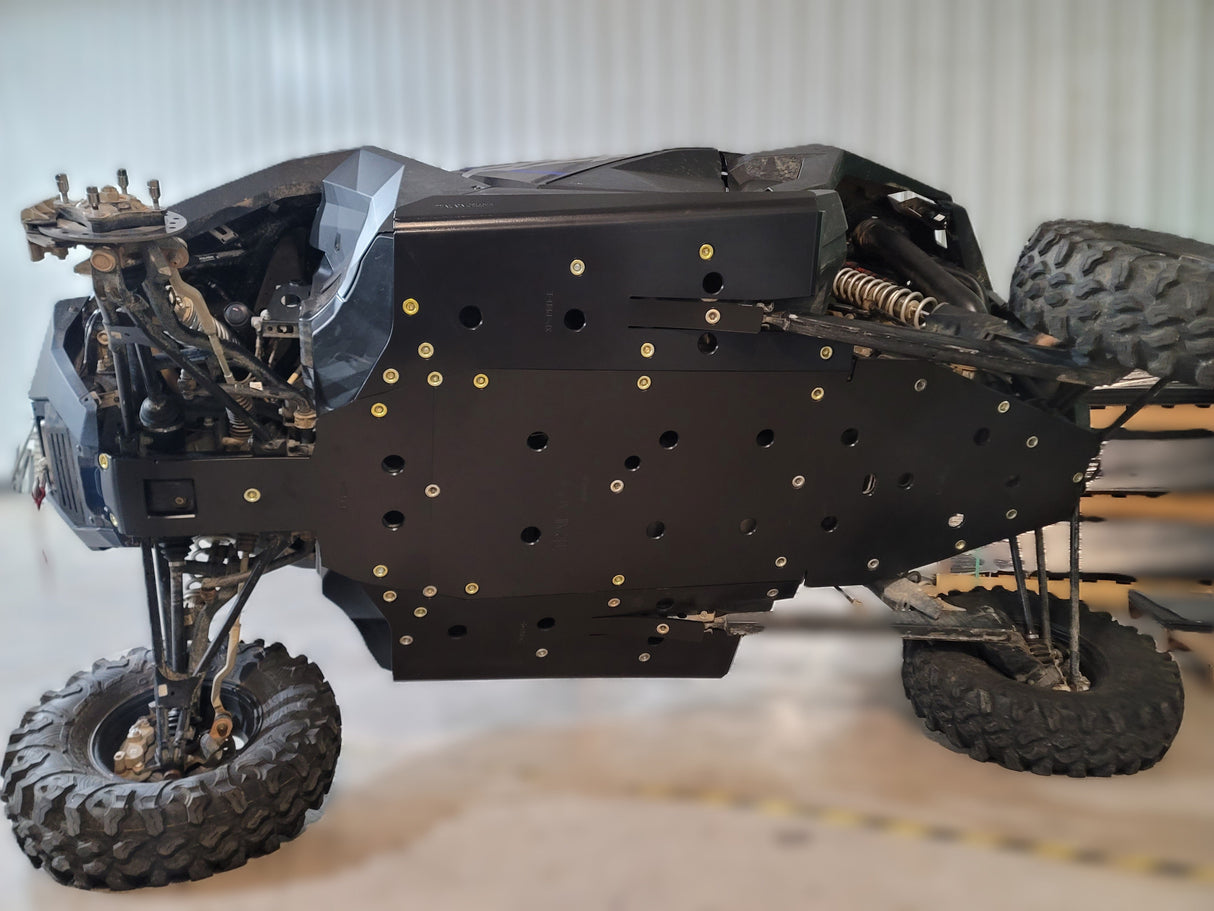 Trail Armor '20-'25 Polaris RZR XP Pro Full Skids w/ Integrated Sliders for Extreme Kick Out Nerf