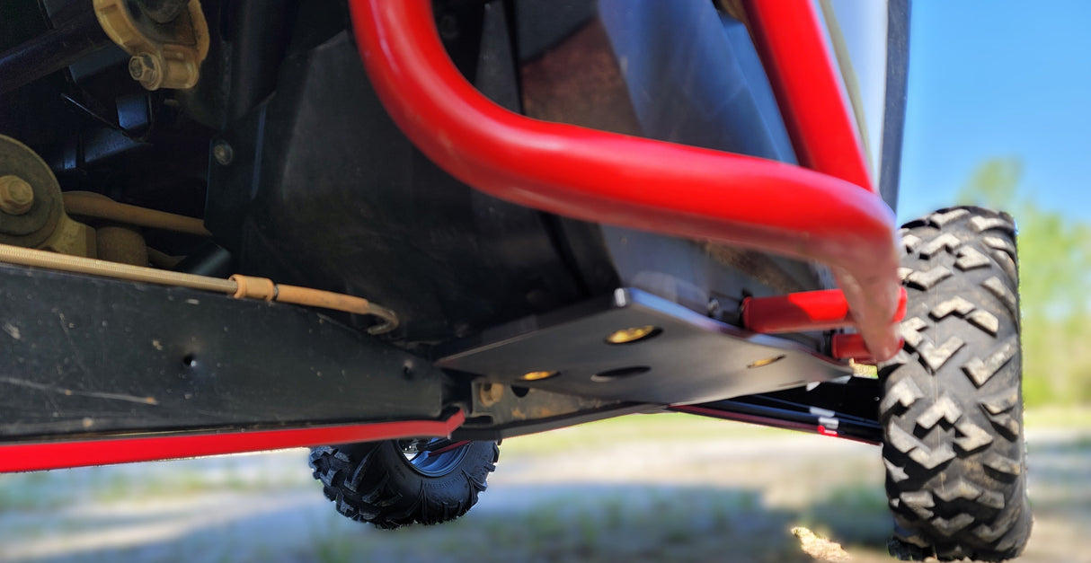 Trail Armor '24 '25 Polaris RZR XP 1000 Full Skids w/ Nerfs for OEM Extreme Kick Out Rock Sliders