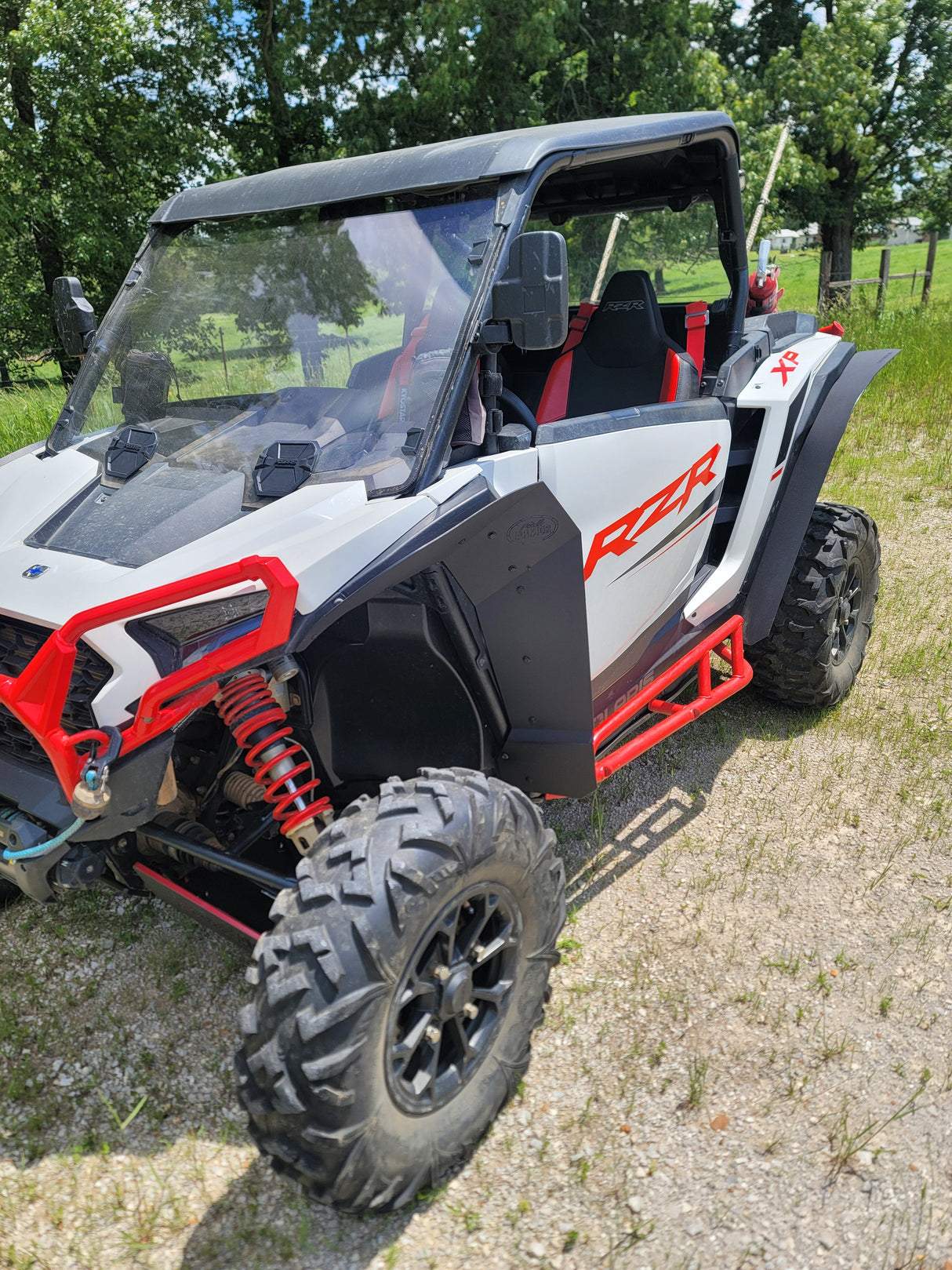 Trail Armor '24-'25 Polaris RZR XP 4 1000 Ultimate Mud Flap Fender Extensions