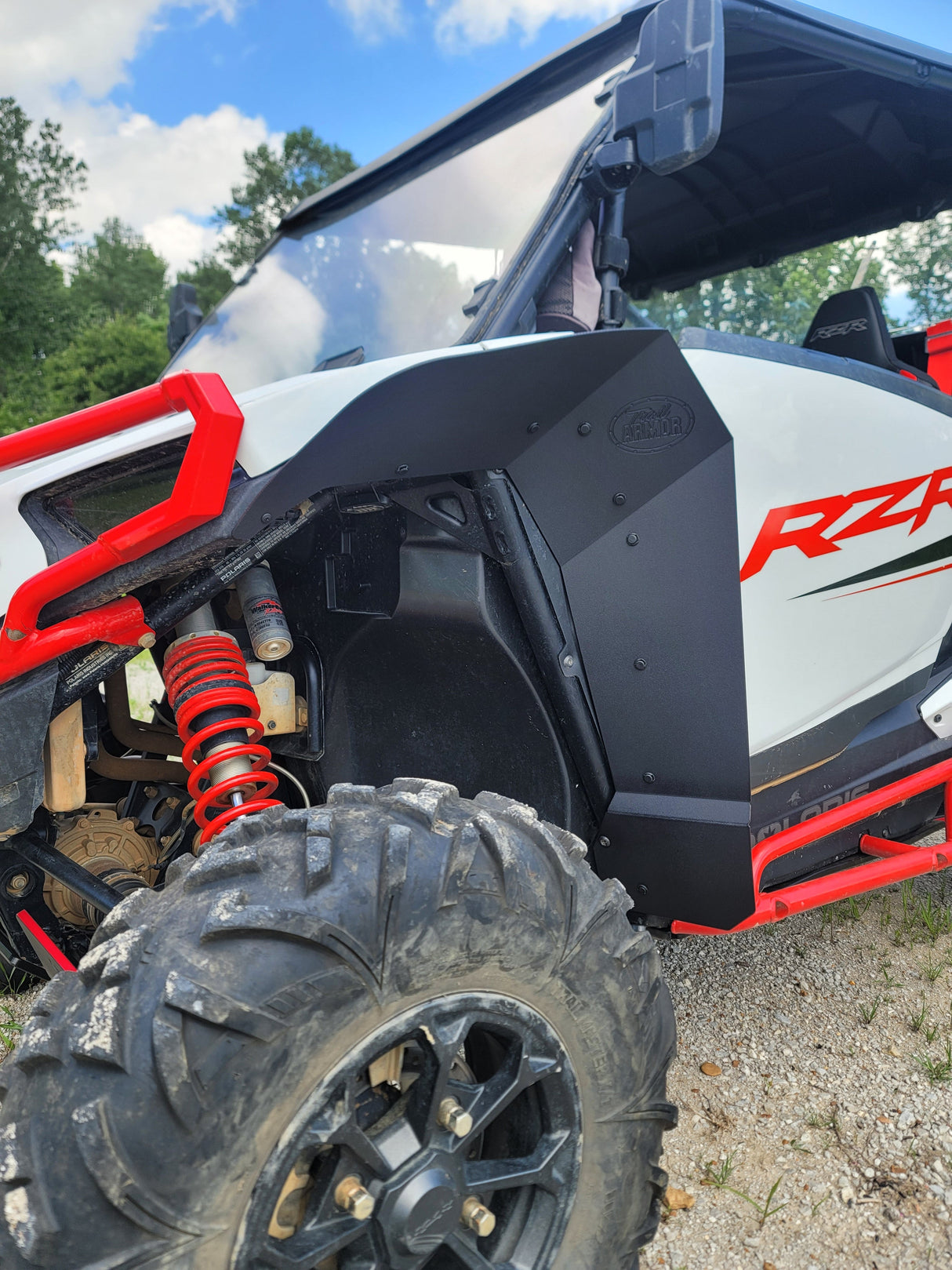 Trail Armor '24-'25 Polaris RZR XP 4 1000 Ultimate Mud Flap Fender Extensions