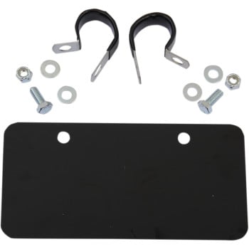 Moose Utility License Plate Holder - Black