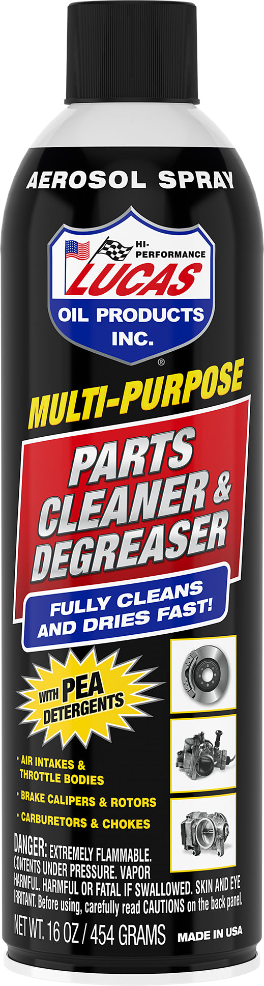 Lucas Oil Parts Cleaner And Degreaser 16oz