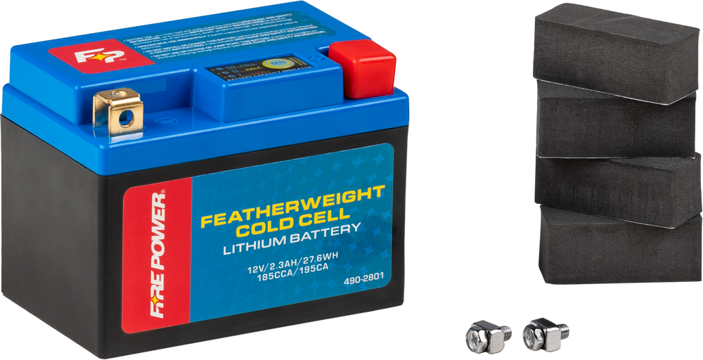 Fire Power Lithium Battery Cold Cell 185 CCA HJTZ7S-FP-B-C~OLD