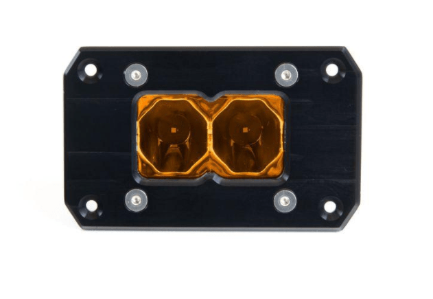 Heretic Studio Black Flush Mount 2" Light Bar (Single)