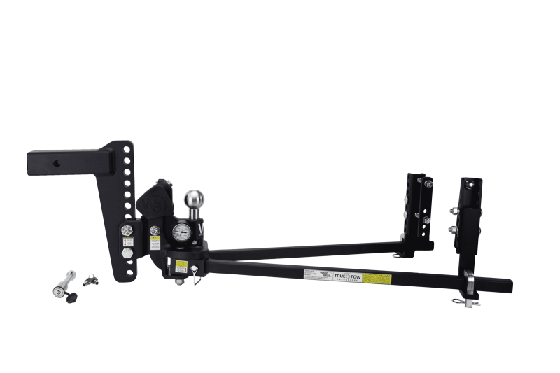 Weigh Safe True Tow Middleweight Distribution 10in Drop & 2.5in Shank (Rated for 8.5K GTWR) w/WS05 - TTMW10-2.5-KA