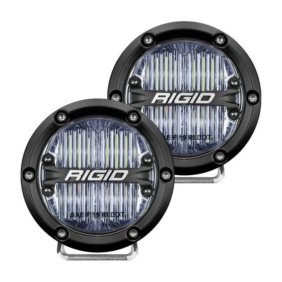 Rigid 360-Series 4" SAE J583 OE Fog Light White | Pair