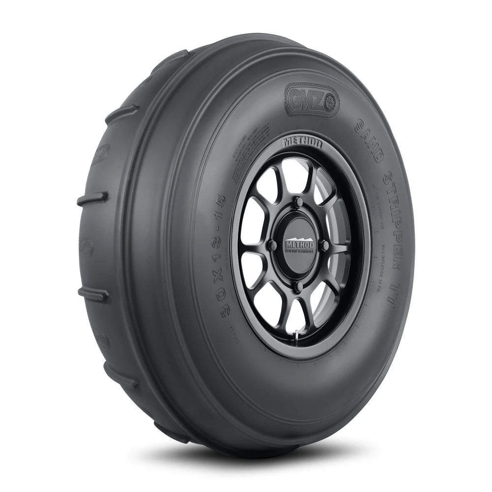 Method 409 Bead Grip Matte Black + Sand Stripper Front TT XL 32