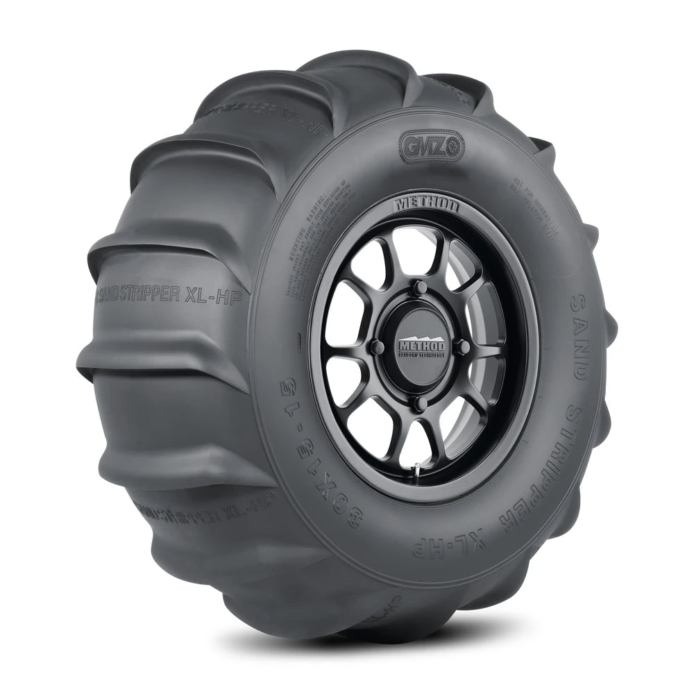 Method 409 Bead Grip Matte Black + Sand Stripper Rear 16 XL 30