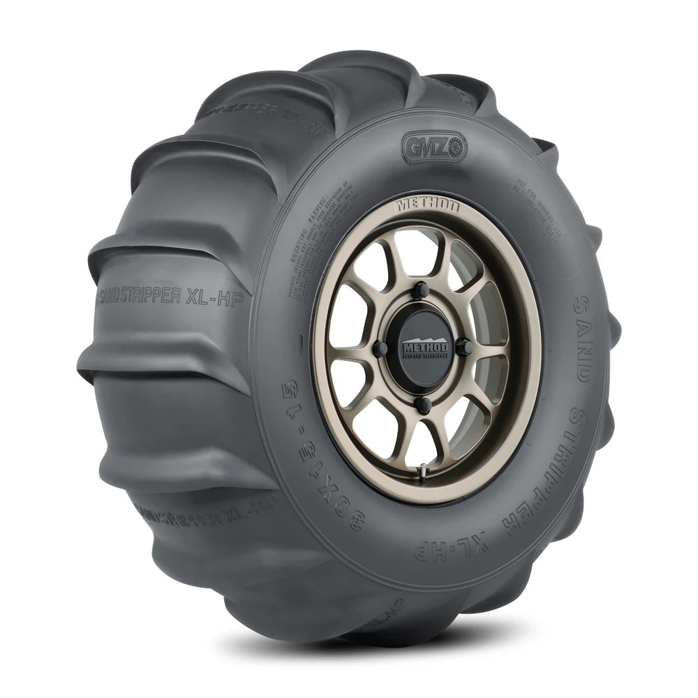 Method 409 Bead Grip Steel Grey + Sand Stripper Rear 16 XL 30