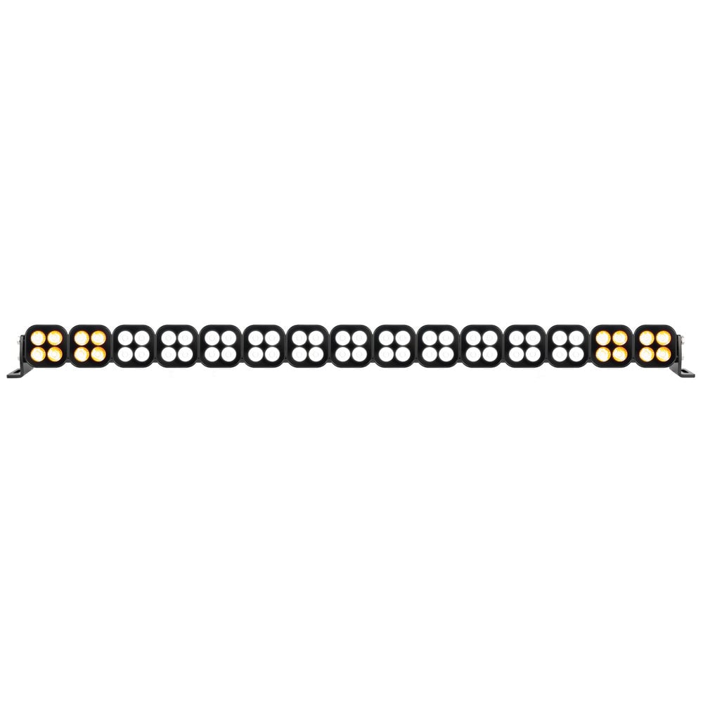 40in Unite Light Bar Preconfigured Blackout White Spot Amber Spot Combo