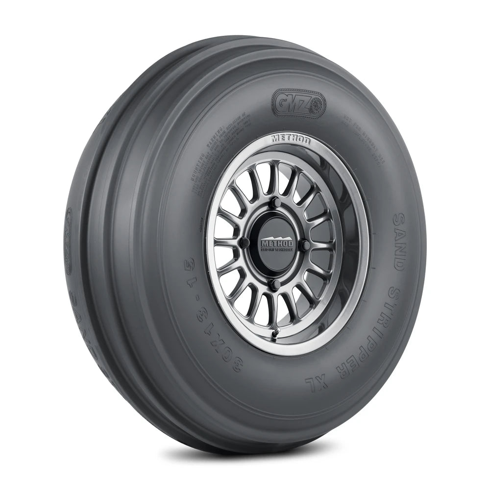 Method 411 Bead Grip Gloss Titanium + Sand Stripper Front 30