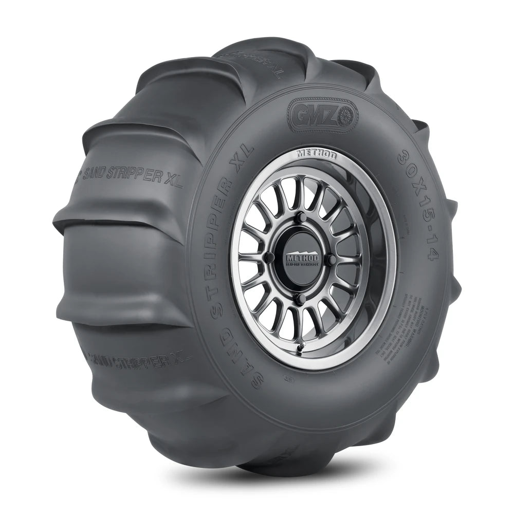 Method 411 Bead Grip Gloss Titanium + Sand Stripper Rear 14 XL 32