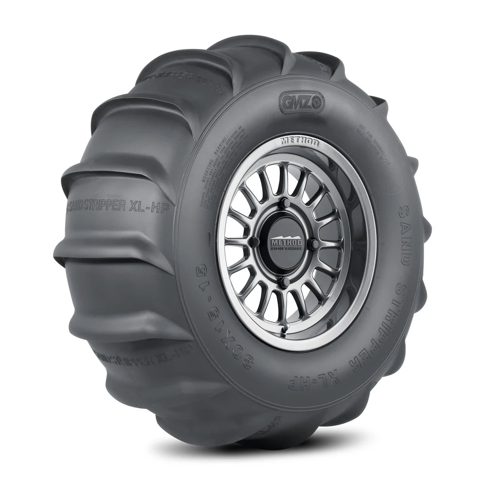 Method 411 Bead Grip Gloss Titanium + Sand Stripper Rear 16 XL 30