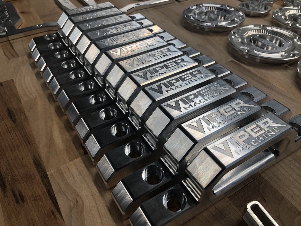 Viper Machine Kawasaki KRX 1000 Billet Tow Points (Low Profile)