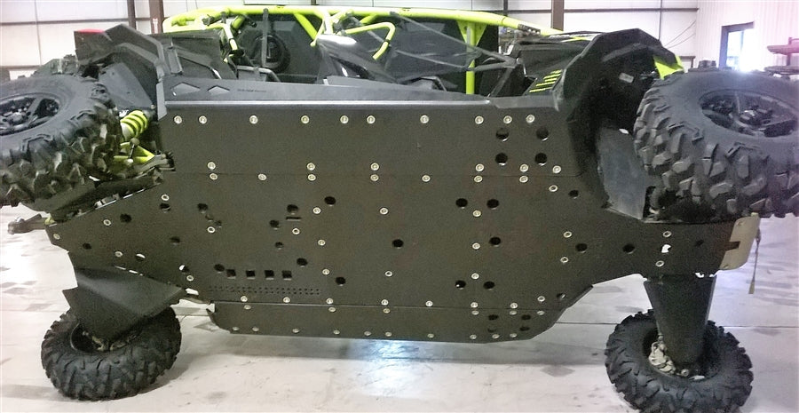 Trail Armor '15-'18 Can-Am Maverick Max X DS 1000R Turbo Full Skid plates w/ Integrated Nerfs Slider