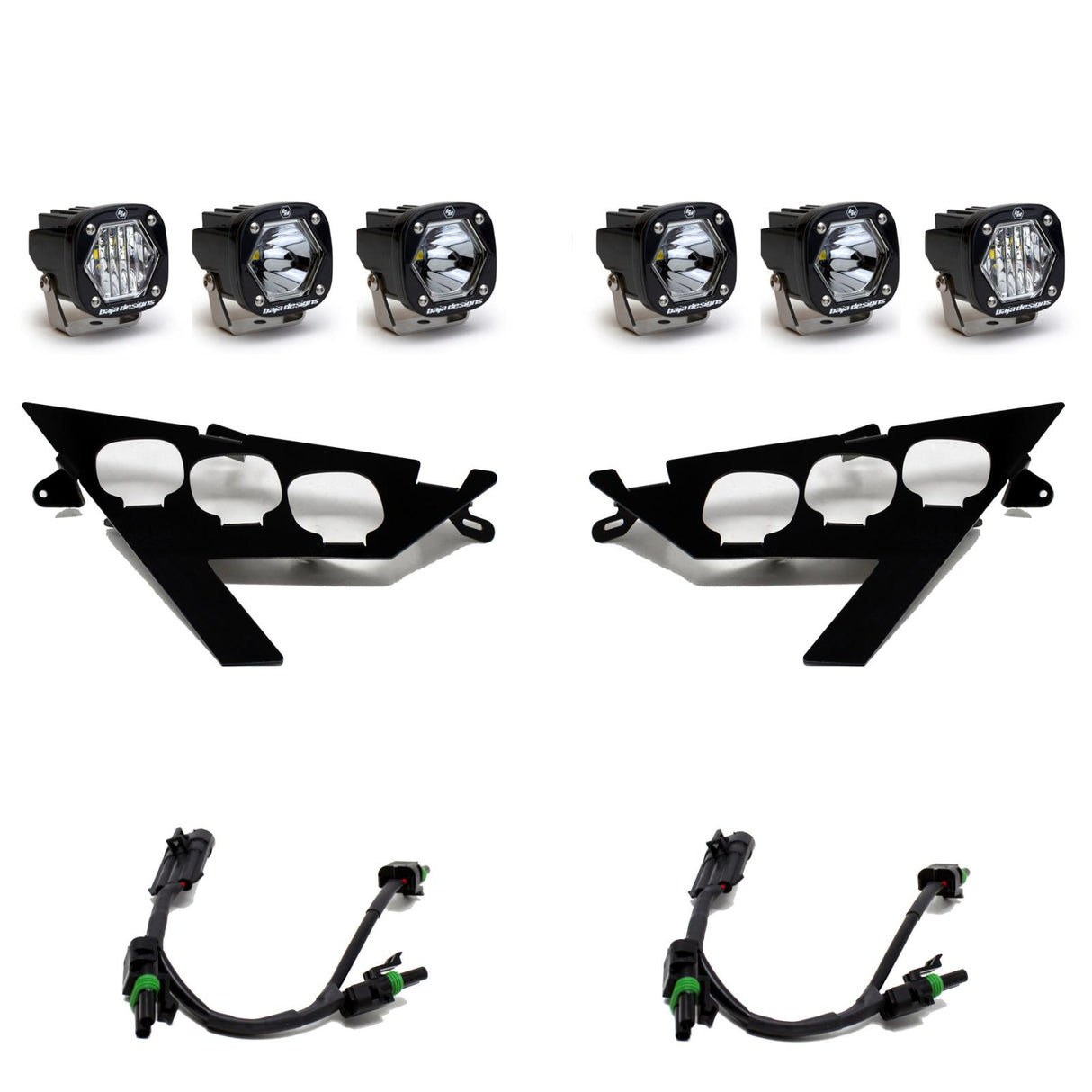 POLARIS S1 TRIPLE LED HEADLIGHT KIT