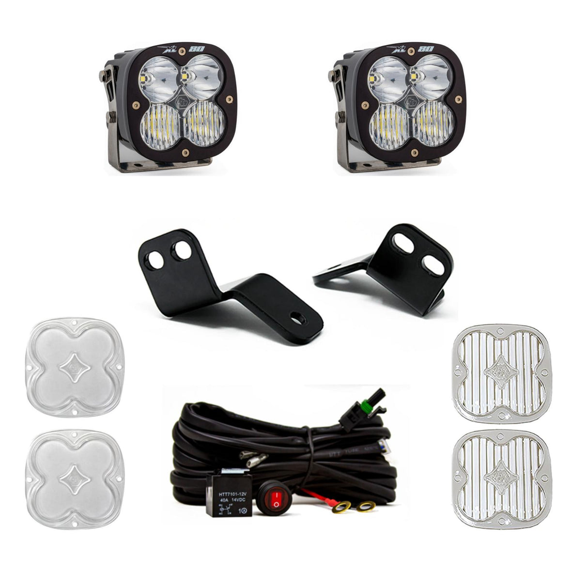 Baja Designs Polaris XL A-Pillar Light Kit