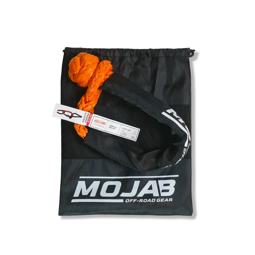 Mojab Offroad Soft Shackle 1/2'' x 24” with sleeve and bag (Single Shackle)