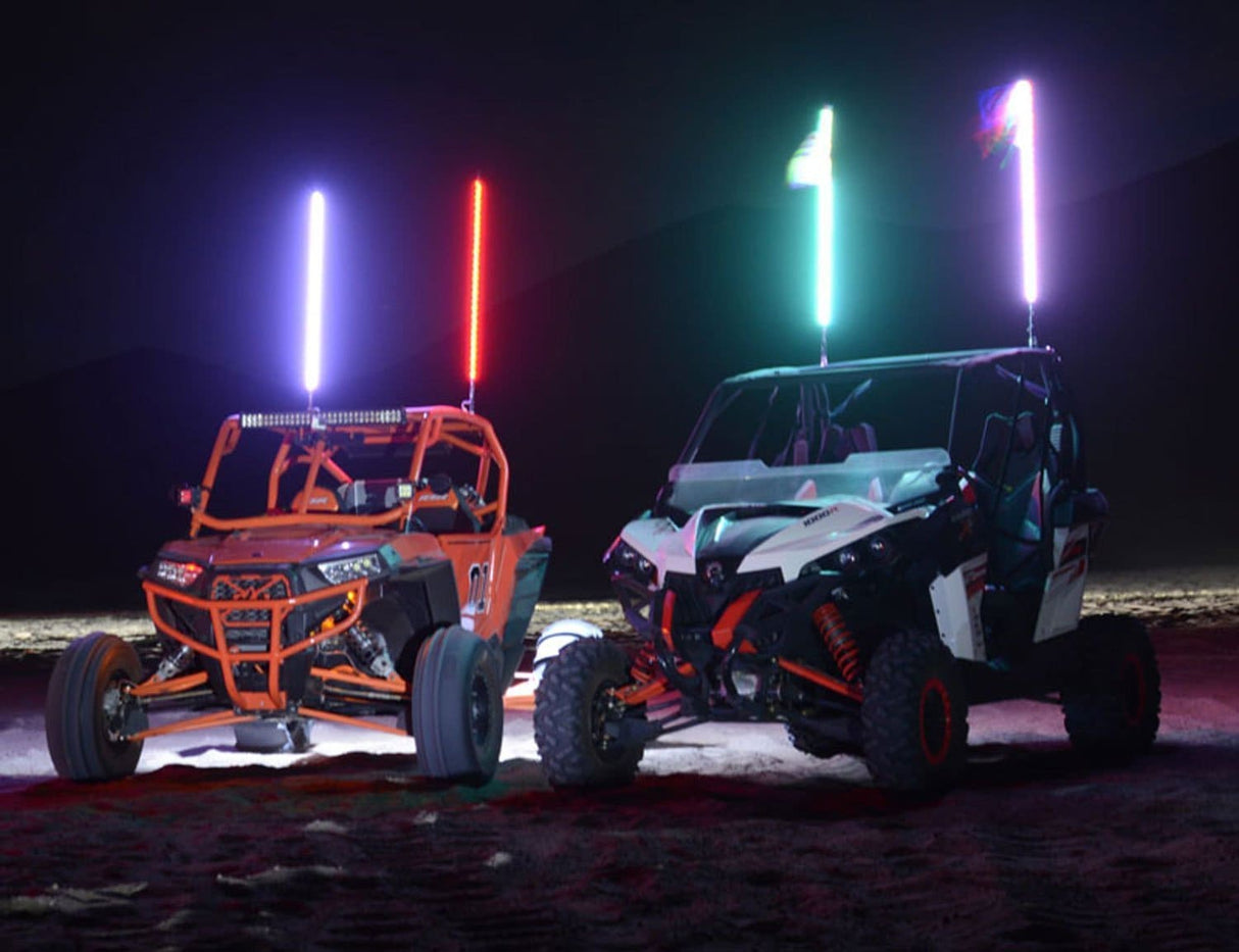 5150 Whips 187 LED Bluetooth Whips - (Pair)