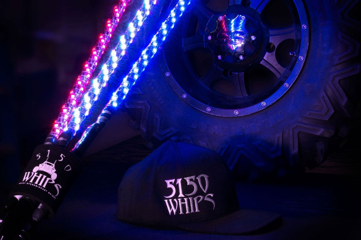 5150 Whips LED Wireless Remote Whips (Single)