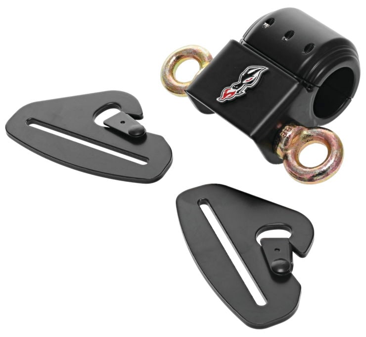 DragonFire Racing Harness Anchor Kits Black - 1.75"
