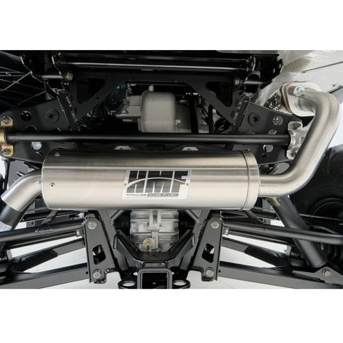 HMF Titan Quiet Series Slip On Stainless Steel Exhaust - Polaris Ranger 1000